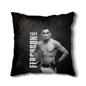 Подушка 3D с принтом Tony Ferguson в Петрозаводске, наволочка – 100% полиэстер, наполнитель – холлофайбер (легкий наполнитель, не вызывает аллергию). | состоит из подушки и наволочки. Наволочка на молнии, легко снимается для стирки | el cucuy | ferguson | mma | tony | tony ferguson | ufc | арманн | бокс | борьба | джиу джитсу | кукуй | тони | тони фергюсон | фергюсон | эль | эль кукуй | энтони