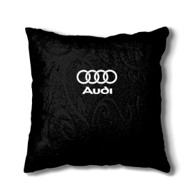 Подушка 3D с принтом Audi / Ауди в Петрозаводске, наволочка – 100% полиэстер, наполнитель – холлофайбер (легкий наполнитель, не вызывает аллергию). | состоит из подушки и наволочки. Наволочка на молнии, легко снимается для стирки | 