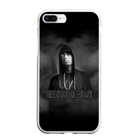 Чехол для iPhone 7Plus/8 Plus матовый с принтом EMINEM в Петрозаводске, Силикон | Область печати: задняя сторона чехла, без боковых панелей | eminem | marshall bruce mathers | music to be murdered by | rap | американский рэпер | зарубежный реп | маршалл брюс мэтерс | музыка | реп | рэпер | эм | эминем