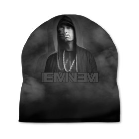 Шапка 3D с принтом EMINEM. в Петрозаводске, 100% полиэстер | универсальный размер, печать по всей поверхности изделия | eminem | marshall bruce mathers | music to be murdered by | rap | американский рэпер | зарубежный реп | маршалл брюс мэтерс | музыка | реп | рэпер | эм | эминем