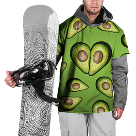 Накидка на куртку 3D с принтом Люблю авокадо в Петрозаводске, 100% полиэстер |  | food | green | vegetarian | вегетарианец | влюбленность | влюбленные | вместе навсегда | девушке | здоровый | здоровый образ жизни | зелень | кружка | любимая | любимый | люблю | май | натуральный