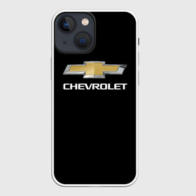 Чехол для iPhone 13 mini с принтом Chevrolet в Петрозаводске,  |  | auto | chevrolet | авто | автомобиль | марка | машина | шевроле