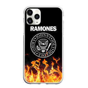 Чехол для iPhone 11 Pro Max матовый с принтом Ramones в Петрозаводске, Силикон |  | music | ramones | rock | музыка | рамонез | рамонес | рок