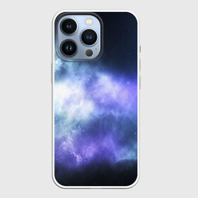 Чехол для iPhone 13 Pro с принтом ГОЛУБОЕ НЕБО в Петрозаводске,  |  | galaxy | nasa | nebula | space | star | абстракция | вселенная | галактика | звезда | звезды | космический | наса | планеты