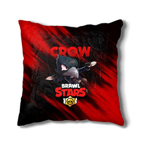 Подушка 3D с принтом BRAWL STARS CROW в Петрозаводске, наволочка – 100% полиэстер, наполнитель – холлофайбер (легкий наполнитель, не вызывает аллергию). | состоит из подушки и наволочки. Наволочка на молнии, легко снимается для стирки | bibi | brawl stars | crow | el brown | leon | leon shark | max | sally leon | shark | stars | werewolf | акула | биби | ворон | леон | оборотень