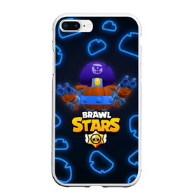 Чехол для iPhone 7Plus/8 Plus матовый с принтом Brawl Stars Darryl в Петрозаводске, Силикон | Область печати: задняя сторона чехла, без боковых панелей | Тематика изображения на принте: bea | bo | brawl stars | crow | darryl | daryl | dynamike | frank | gt max | gt макс | max | mortis | sakura spike | sally leon | sally леон | sandy | shark leon | spike | акула леон | беа | бо | бравл старс | динамайк | дэррил. дэрил | ма