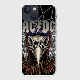 Чехол для iPhone 13 mini с принтом AC DC в Петрозаводске,  |  | ac dc | acdc | back in black | columbia | epic | force | guitar | pop | rock | vevo | ангус | блюз | рок | хард | янг