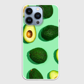 Чехол для iPhone 13 Pro с принтом АВАКАДО в Петрозаводске,  |  | Тематика изображения на принте: ovakado | авокадо | фрукты