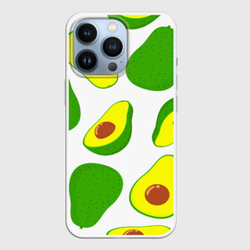 Чехол для iPhone 13 Pro с принтом АВОКАДО в Петрозаводске,  |  | Тематика изображения на принте: ovakado | авокадо | фрукты