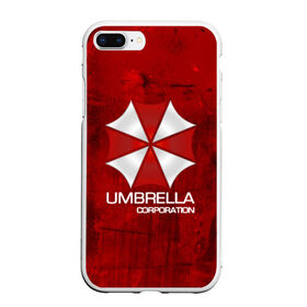 Чехол для iPhone 7Plus/8 Plus матовый с принтом UMBRELLA CORP в Петрозаводске, Силикон | Область печати: задняя сторона чехла, без боковых панелей | biohazard | biohazard 7 | crocodile | fang | game | hand | monster | new umbrella | resident evil | resident evil 7 | umbrella | umbrella corp | umbrella corporation | zombie | обитель