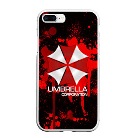 Чехол для iPhone 7Plus/8 Plus матовый с принтом UMBRELLA CORP в Петрозаводске, Силикон | Область печати: задняя сторона чехла, без боковых панелей | biohazard | biohazard 7 | crocodile | fang | game | hand | monster | new umbrella | resident evil | resident evil 7 | umbrella | umbrella corp | umbrella corporation | zombie | обитель