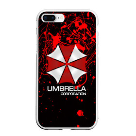 Чехол для iPhone 7Plus/8 Plus матовый с принтом UMBRELLA CORP в Петрозаводске, Силикон | Область печати: задняя сторона чехла, без боковых панелей | biohazard | biohazard 7 | crocodile | fang | game | hand | monster | new umbrella | resident evil | resident evil 7 | umbrella | umbrella corp | umbrella corporation | zombie | обитель