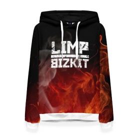 Женская толстовка 3D с принтом LIMP BIZKIT в Петрозаводске, 100% полиэстер  | двухслойный капюшон со шнурком для регулировки, мягкие манжеты на рукавах и по низу толстовки, спереди карман-кенгуру с мягким внутренним слоем. | dj lethal | limp bizkit | rock | джон отто | лимп бизкит | майк смит | музыка | роб уотерс | рок | сэм риверс | терри бальзамо | уэс борланд | фред дёрст