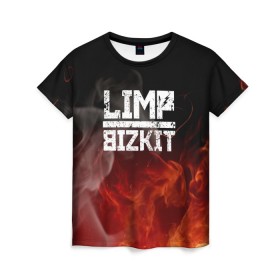 Женская футболка 3D с принтом LIMP BIZKIT в Петрозаводске, 100% полиэфир ( синтетическое хлопкоподобное полотно) | прямой крой, круглый вырез горловины, длина до линии бедер | dj lethal | limp bizkit | rock | джон отто | лимп бизкит | майк смит | музыка | роб уотерс | рок | сэм риверс | терри бальзамо | уэс борланд | фред дёрст