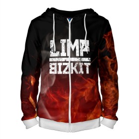 Мужская толстовка 3D на молнии с принтом LIMP BIZKIT в Петрозаводске, 100% полиэстер | длина до линии бедра, манжеты и пояс оформлены мягкой тканевой резинкой, двухслойный капюшон со шнурком для регулировки, спереди молния, по бокам два кармана | dj lethal | limp bizkit | rock | джон отто | лимп бизкит | майк смит | музыка | роб уотерс | рок | сэм риверс | терри бальзамо | уэс борланд | фред дёрст