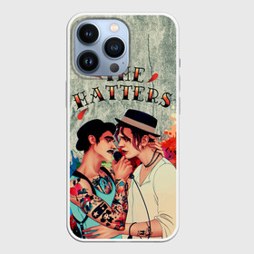 Чехол для iPhone 13 Pro с принтом THE HATTERS в Петрозаводске,  |  | Тематика изображения на принте: hatters | music | rock | музыка | рок