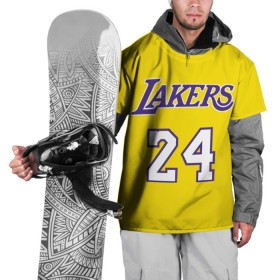 Накидка на куртку 3D с принтом Kobe Bryant 24 в Петрозаводске, 100% полиэстер |  | Тематика изображения на принте: 24 | basketball | kobe bryant | lakers | nba