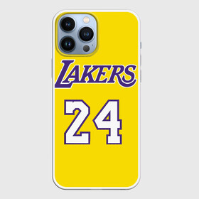 Чехол для iPhone 13 Pro Max с принтом Kobe Bryant 24 в Петрозаводске,  |  | Тематика изображения на принте: 24 | basketball | kobe bryant | lakers | nba