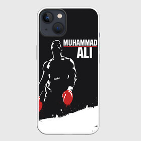 Чехол для iPhone 13 с принтом Muhammad Ali в Петрозаводске,  |  | ali | muhammad ali | the greatest | али | бокс | мухамед али | мухаммед али