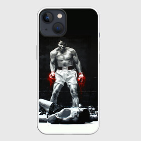 Чехол для iPhone 13 с принтом Muhammad Ali в Петрозаводске,  |  | ali | muhammad ali | the greatest | али | бокс | мухамед али | мухаммед али