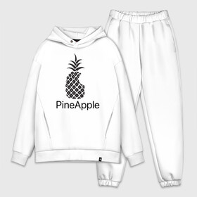 Мужской костюм хлопок OVERSIZE с принтом PineApple в Петрозаводске,  |  | apple | pineapple | ананас | фрукт | фрукты | эпл | эппл