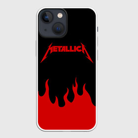 Чехол для iPhone 13 mini с принтом METALLICA в Петрозаводске,  |  | metallica | джеймс хэтфилд | джейсон ньюстед | дэйв мастейн | кирк хэмметт | клифф бёртон | ларс ульрих | металлика | роберт трухильо