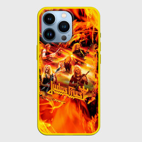 Чехол для iPhone 13 Pro с принтом Judas Priest в Петрозаводске,  |  | judas | priest | грув метал | группа | рок | хард рок | хеви метал