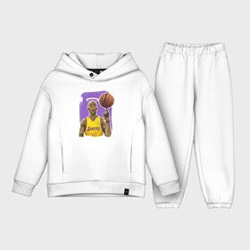 Детский костюм хлопок Oversize с принтом Kobe Bryant в Петрозаводске,  |  | basketball | black | bryant | game | james | kobe | kobebryant | lakers | lebron | los angeles | mamba | nba | rip | slam dunk | баскетбол | баскетболист | брайант | браянт | джеймс | игрок | коби | леброн | лейкерс | лос анджеле