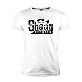 Мужская футболка премиум с принтом Eminem Slim Shady в Петрозаводске, 92% хлопок, 8% лайкра | приталенный силуэт, круглый вырез ворота, длина до линии бедра, короткий рукав | beat | eminem | hip hop | hiphop | marshall | mm | music | nigga | radio | rap | record | records | shady | slim | underground | запись | звук | музыка | радио | рекорд | рекордс | рэп | слим | талант | хип хоп | хипхоп | эминем