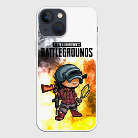 Чехол для iPhone 13 mini с принтом PUBG в Петрозаводске,  |  | playerunknowns battlegrounds | pubg | игра | королевская битва | пабг | шутер