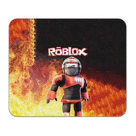 Коврик для мышки прямоугольный с принтом ROBLOX в Петрозаводске, натуральный каучук | размер 230 х 185 мм; запечатка лицевой стороны | roblox | игра | компьютерная игра | логотип | онлайн | онлайн игра | роблакс | роблокс