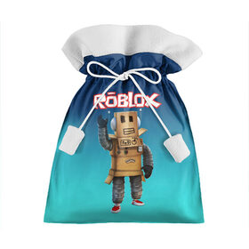 Подарочный 3D мешок с принтом ROBLOX в Петрозаводске, 100% полиэстер | Размер: 29*39 см | roblox | игра | компьютерная игра | логотип | онлайн | онлайн игра | роблакс | роблокс
