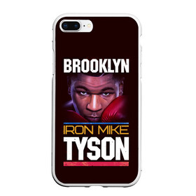 Чехол для iPhone 7Plus/8 Plus матовый с принтом Mike Tyson в Петрозаводске, Силикон | Область печати: задняя сторона чехла, без боковых панелей | iron mike | iron mike tyson | mike tyson | бокс | железный майк | майк тайсон | таисон | тайсон