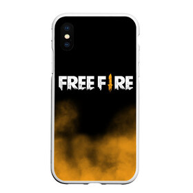 Чехол для iPhone XS Max матовый с принтом Free fire в Петрозаводске, Силикон | Область печати: задняя сторона чехла, без боковых панелей | free fire | freefire | игра free fire | игра фрифаер | фри файр | фрифаер