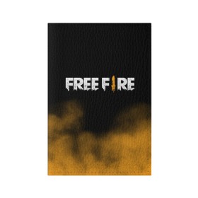 Обложка для паспорта матовая кожа с принтом Free fire в Петрозаводске, натуральная матовая кожа | размер 19,3 х 13,7 см; прозрачные пластиковые крепления | free fire | freefire | игра free fire | игра фрифаер | фри файр | фрифаер