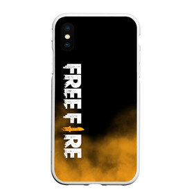 Чехол для iPhone XS Max матовый с принтом Free fire в Петрозаводске, Силикон | Область печати: задняя сторона чехла, без боковых панелей | free fire | freefire | игра free fire | игра фрифаер | фри файр | фрифаер