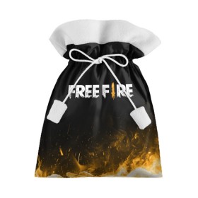 Подарочный 3D мешок с принтом Free Fire в Петрозаводске, 100% полиэстер | Размер: 29*39 см | Тематика изображения на принте: 