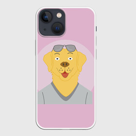 Чехол для iPhone 13 mini с принтом БоДжек Арт 3 в Петрозаводске,  |  | art | bojack horseman | cartoon | netflix | retro | retrowave | бо джек | кино | конь боджек | мультики | мультфильмы | нетфликс | ретро | ретровейв | сериалы