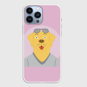 Чехол для iPhone 13 Pro Max с принтом БоДжек Арт 3 в Петрозаводске,  |  | art | bojack horseman | cartoon | netflix | retro | retrowave | бо джек | кино | конь боджек | мультики | мультфильмы | нетфликс | ретро | ретровейв | сериалы