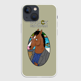 Чехол для iPhone 13 mini с принтом БоДжек Арт 5 в Петрозаводске,  |  | art | bojack horseman | cartoon | netflix | retro | retrowave | бо джек | кино | конь боджек | мультики | мультфильмы | нетфликс | ретро | ретровейв | сериалы