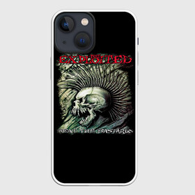 Чехол для iPhone 13 mini с принтом The Exploited в Петрозаводске,  |  | bastards | beat | beat the bastards | punks | punks not dead | the exploited | панки | уоти | эксплоитед