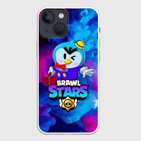 Чехол для iPhone 13 mini с принтом BRAWL STARS MR.P в Петрозаводске,  |  | 8 bit | 8 бит | bibi | brawl stars | crow | el brown | leon | leon shark | max | mr.p | sally leon | shark | stars | virus | werewolf | акула | биби | вирус | ворон | леон | оборотень | пингвин