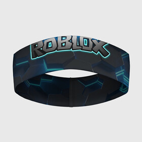 Повязка на голову 3D с принтом Roblox Neon Hex в Петрозаводске,  |  | game | game roblox | hex | logo roblox | neon | online game | r | roblox | игра | игра роблокс | лого | лого роблокс | логотип | надпись | онлайн игра | онлайн игра роблокс | роблокс