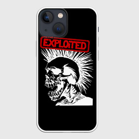 Чехол для iPhone 13 mini с принтом The Exploited в Петрозаводске,  |  | punks | punks not dead | the exploited | панк не сдох | панки | уоти | череп | эксплоитед
