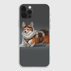Чехол для iPhone 12 Pro Max с принтом КОРГИ ПИЛОТ в Петрозаводске, Силикон |  | animals | corgi | dogs | pets | puppies | queen | животные | корги | королева | песики | питомцы | собаки | щенки