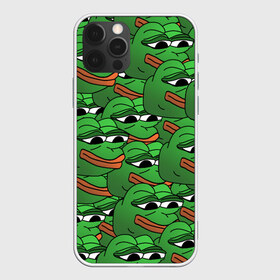 Чехол для iPhone 12 Pro Max с принтом Pepe The Frog в Петрозаводске, Силикон |  | frog | meme | memes | pepe | pepe the frog | грустная жабка | лягушка | лягушонок пепе | мем | мемы