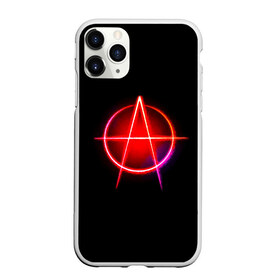 Чехол для iPhone 11 Pro матовый с принтом Анархия в Петрозаводске, Силикон |  | art | neon | rock | sons of anarchy | анархия | арт | группа | егор летов | логотип | музыка | неон | панк | панк рок | прикольная | рок | свобода | хаос