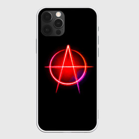 Чехол для iPhone 12 Pro Max с принтом Анархия в Петрозаводске, Силикон |  | art | neon | rock | sons of anarchy | анархия | арт | группа | егор летов | логотип | музыка | неон | панк | панк рок | прикольная | рок | свобода | хаос