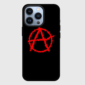 Чехол для iPhone 13 Pro с принтом Анархия в Петрозаводске,  |  | art | rock | sons of anarchy | анархия | арт | группа | егор летов | логотип | музыка | панк | панк рок | прикольная | рок | свобода | хаос