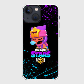 Чехол для iPhone 13 mini с принтом BRAWL STARS SANDY в Петрозаводске,  |  | 8 bit | 8 бит | bibi | brawl stars | crow | el brown | leon | leon shark | max | mr.p | sally leon | sandy | shark | stars | tara | virus | werewolf | акула | биби | вирус | ворон | леон | оборотень | пингвин